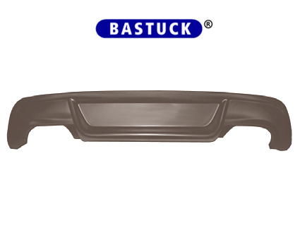 BASTUCK Bodystyling für: BMW E82 | Heckschürzen-Einsatz für 4-Rohr Duplex-ESD / Lackierfähig - Nur zu M-Heckschürze passend.