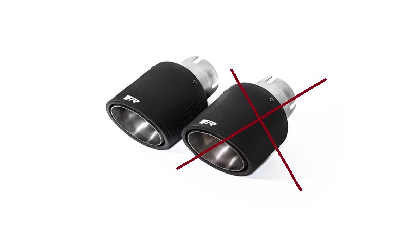 REMUS Carbon Endrohr 0046 70CS REM-0046-70CSR / 1x Ø 102mm