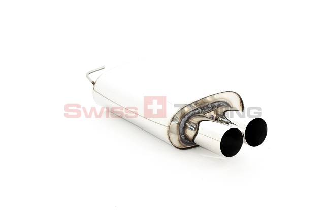 FRIEDRICH Sportauspuff / ESD 70mm Edelstahl für: BMW 535i,540i - E39 / 3.5,4.4 - 173,180,210 kW |  Endrohr-Typen: alle