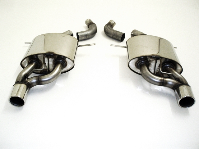 FRIEDRICH Sportauspuff / Duplex-ESD 70mm Edelstahl für: BMW 335i,335ix,335d,335dx / E92,E93 / 225,210 kW | Endrohr-Typen: alle