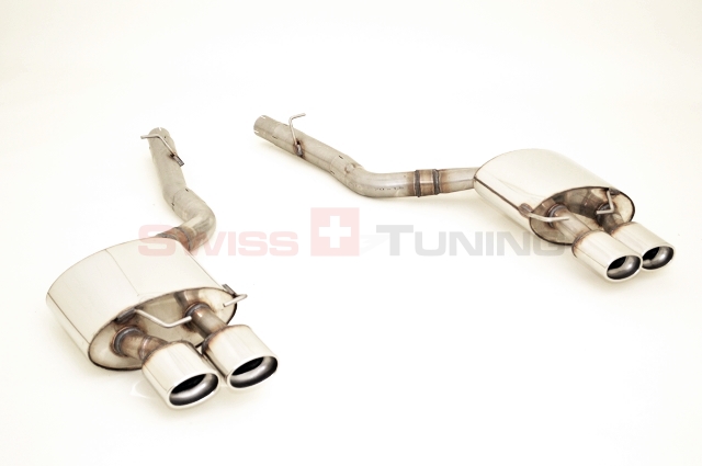 FRIEDRICH Sportauspuff / Duplex-ESD 70mm Edelstahl für: BMW E63,E64 Coupé,Cabrio / 630i,650i - 200,270kW / 9.2007-10 | Endrohr-Typen: alle