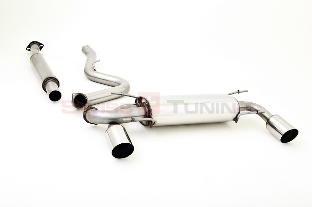 FRIEDRICH Sportauspuff / Duplex-Anlage 70mm Edelstahl für: SUBARU BRZ / 2.0T - 147 kW |  Endrohr-Typen: alle