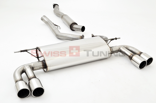 FRIEDRICH Sportauspuff / Duplex-Anlage 70mm Edelstahl für: HYUNDAI Genesis 2.0 16V Turbo - 157 kW |  Endrohr-Typen: alle