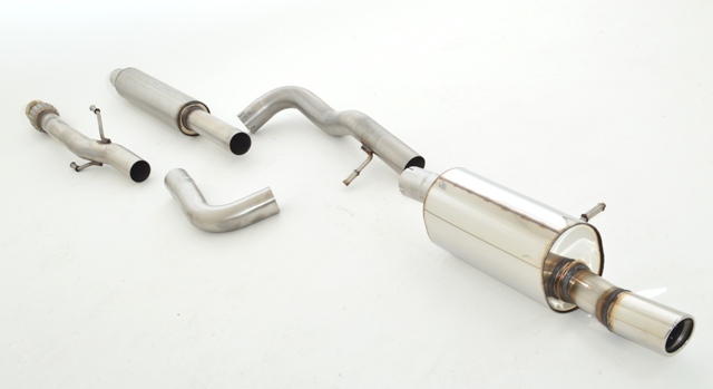 FRIEDRICH Sportauspuff / Anlage 70mm Edelstahl für: CITROËN DS3 THP 150,155,165 + Racing / 1.6T - 115,121,152 kW |  Endrohr-Typen: alle