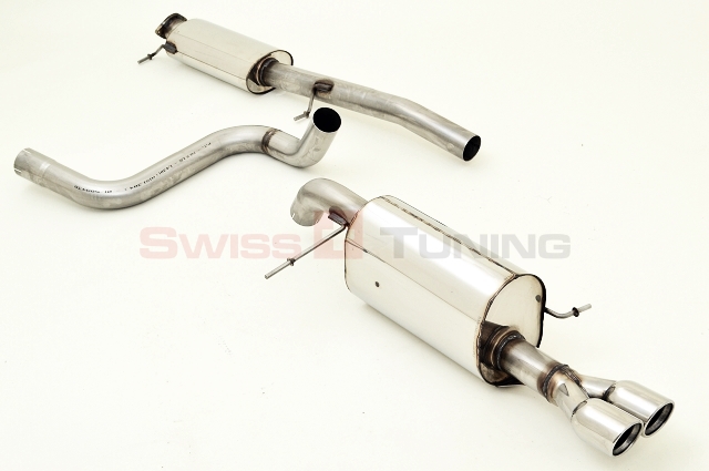 FRIEDRICH Sportauspuff / Anlage 70mm Edelstahl für: FORD Fiesta ST - JA8 / 1.6T - 134 kW (Euro 5+6)  |  Endrohr-Typen: alle