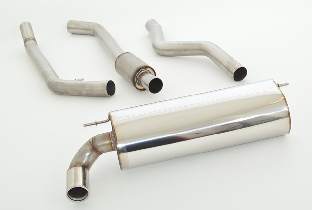 FRIEDRICH Sportauspuff / Anlage 70mm Edelstahl für: BMW 114i,116i,118i - F20,F21, -3.15 / 1.6T - 75,100,125 kW | Endrohr-Typen: alle | auch für M-Paket lieferbar, bitte bei Bestellung angeben; nicht passend für Fahrzeuge mit AHK.