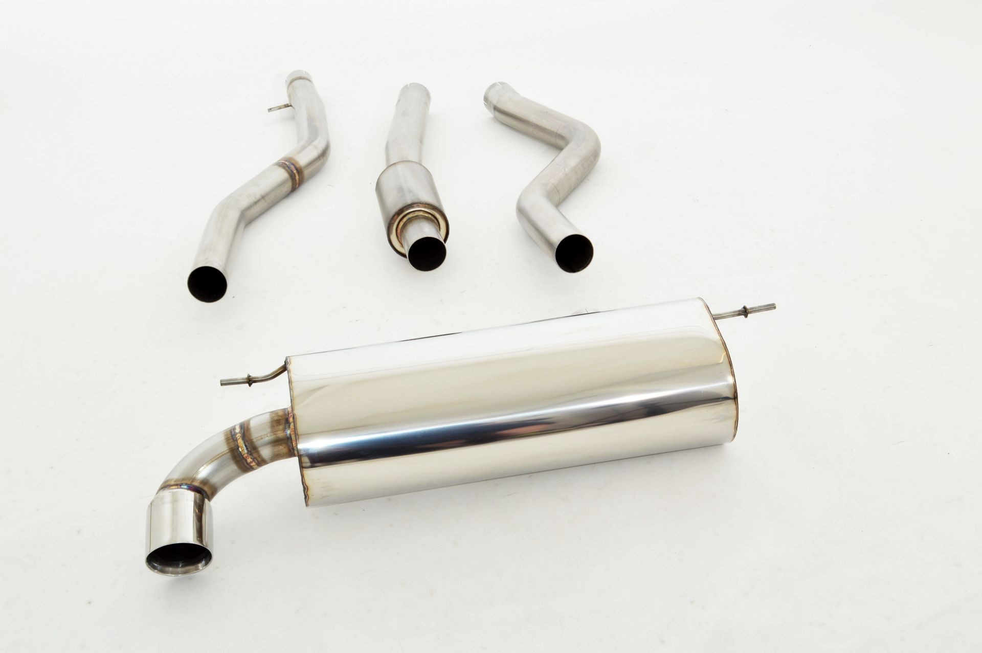 FRIEDRICH Sportauspuff / Anlage 70mm Edelstahl für: BMW 116i,118i - F20,F21, 3.15- / 1.6T - 80,100 kW - ohne OPF | Endrohr-Typen: alle | auch für M-Paket lieferbar, bitte bei Bestellung angeben; nicht passend für Fahrzeuge mit AHK.