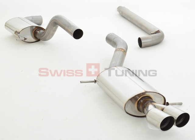FRIEDRICH Sportauspuff / Anlage 70mm Edelstahl für: VW Passat CC - 3C / 1.8TSI, 2.0TSI, 2.0TDI / 100-147 kW  |  Endrohr-Typen: alle
