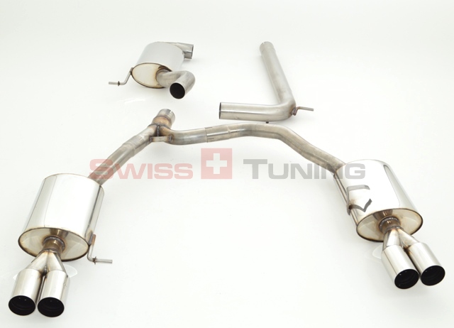 FRIEDRICH Sportauspuff / Duplex-Anlage 70mm Edelstahl für: SKODA Octavia - 1Z / 1.8TSI, 2.0TDI / 118,103 kW |  Endrohr-Typen: alle