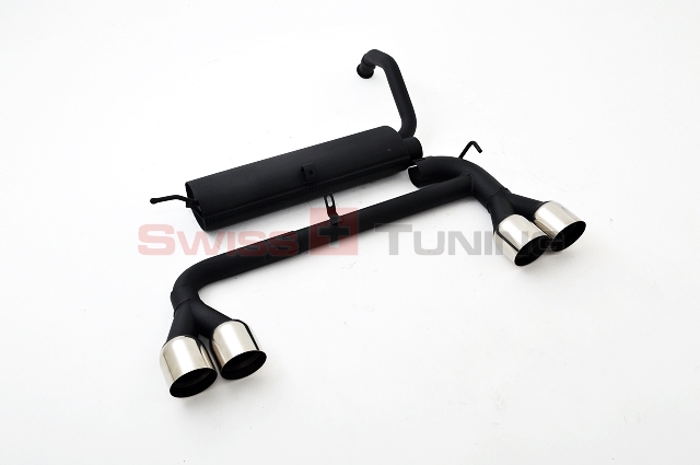 FRIEDRICH Sportauspuff / Duplex-ESD Stahl für: CITROËN C1 / 1.0,1.4HDI / 40,50kW | aluminisierter Stahl lackiert / Endrohr-Typen: alle