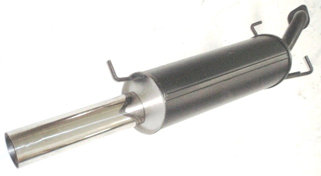 FRIEDRICH Sportauspuff / ESD Stahl für: CHEVROLET Aveo - Stufenheck / 2008-11 / 1.2,1.4  / 62,74 kW | Endrohr-Typen: alle | Hinweise: -