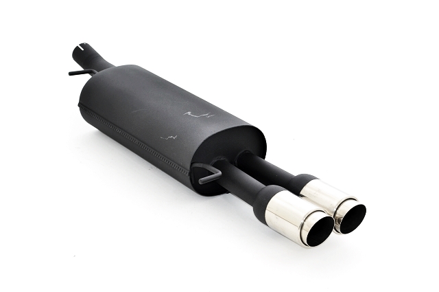 FRIEDRICH Sportauspuff / ESD Stahl für: AUDI A6, incl. Avant (4B,1998-01)  1.8,1.8T,1.9TDI,2.5TDI,V6 2.8  /  92-142 kW |  Endrohr-Typen: alle | Hinweis: für Modelle ohne Heckschürzenausschnitt