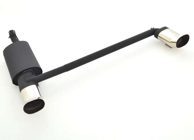 FRIEDRICH Sportauspuff / Duplex-ESD Stahl für: OPEL Vectra A  / 1.6 - 2.0i 16V  | aluminisierter Stahl lackiert / Endrohr-Typen: alle