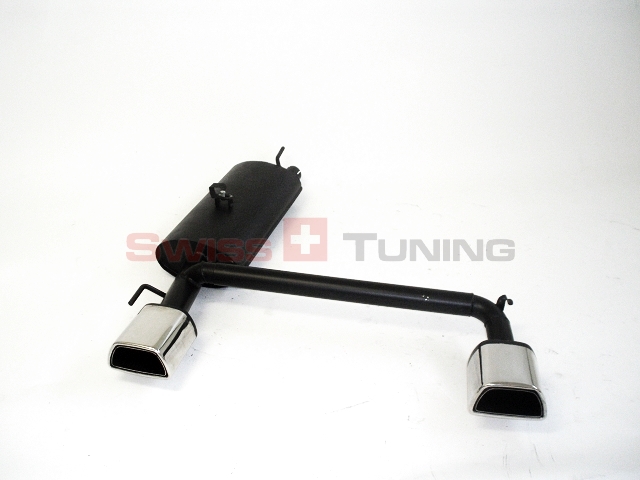 FRIEDRICH Sportauspuff / Duplex-ESD Stahl für: OPEL Astra F Stufenheck/Cabrio /  1.4 - 2.0 / -85 kW  | aluminisierter Stahl lackiert / Endrohr-Typen: alle
