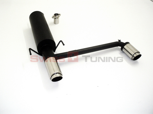 FRIEDRICH Sportauspuff / Duplex-ESD Stahl für: OPEL Astra G Coupé, Cabrio / 2.0 16V Turbo / 140,141,147kW | aluminisierter Stahl lackiert / Endrohr-Typen: alle
