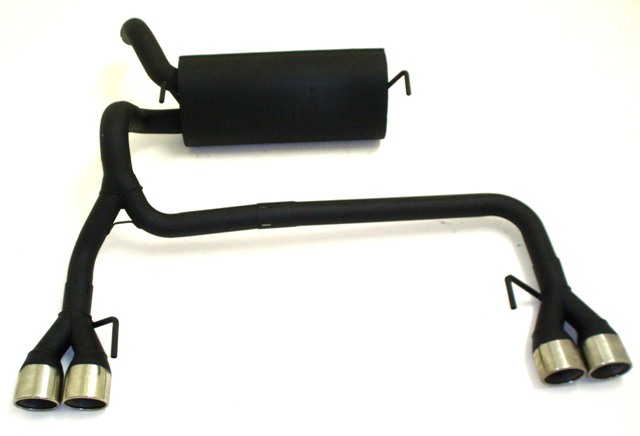 FRIEDRICH Sportauspuff / Duplex-ESD Stahl für: OPEL Astra J / 1.4, 1.6, 1.3CDTI, 1.7CDTI, 2.0CDTI / 64-118 kW | aluminisierter Stahl lackiert / Endrohr-Typen: alle