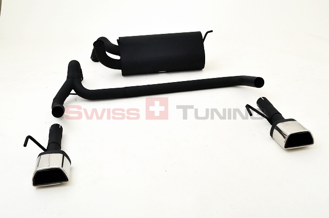 FRIEDRICH Sportauspuff / Duplex-ESD Stahl für: OPEL Astra J SportsTourer / 1.4T, 1.6T /  88,103,125,132kW  | aluminisierter Stahl lackiert / Endrohr-Typen: alle