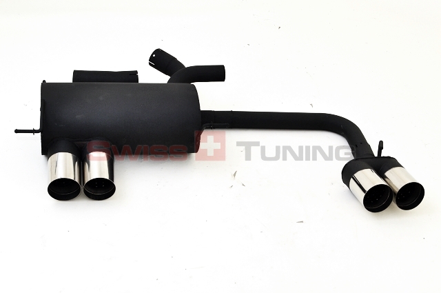 FRIEDRICH Sportauspuff / Duplex-ESD Stahl für: BMW E81,E87 / 116i, 118i, 120i  / 85-125 kW | aluminisierter Stahl lackiert / Endrohr-Typen: alle