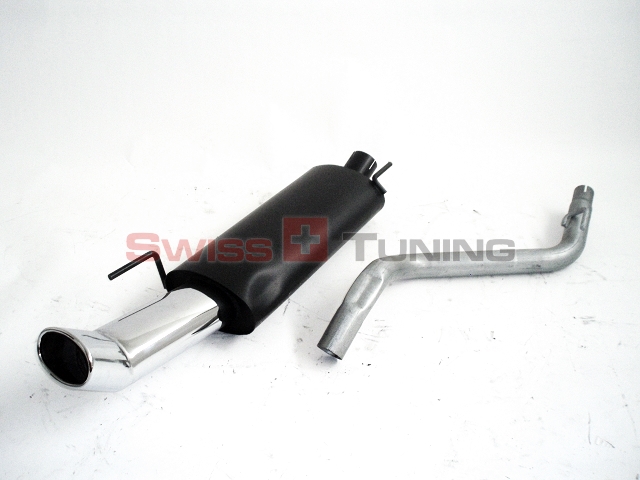FRIEDRICH Sportauspuff / ESD Stahl für: VW Golf 3 /  1.4, 1.6, 1.8, 2.0 GTI, 1.9D  /  - 85 kW | Endrohr-Typen: alle | Hinweise: -