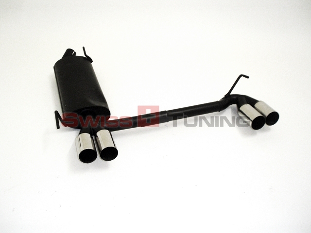FRIEDRICH Sportauspuff / Duplex-ESD Stahl für: VW Golf 3 VR6 - 128kW  | aluminisierter Stahl lackiert / Endrohr-Typen: alle
