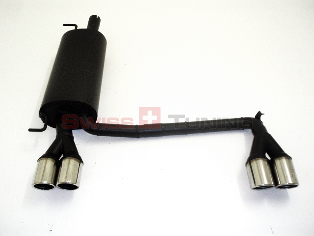 FRIEDRICH Sportauspuff / Duplex-ESD Stahl für: VW Passat 3B, inkl. Variant  /  1.6 - V5, TDI  /  -110 kW  | aluminisierter Stahl lackiert / Endrohr-Typen: alle