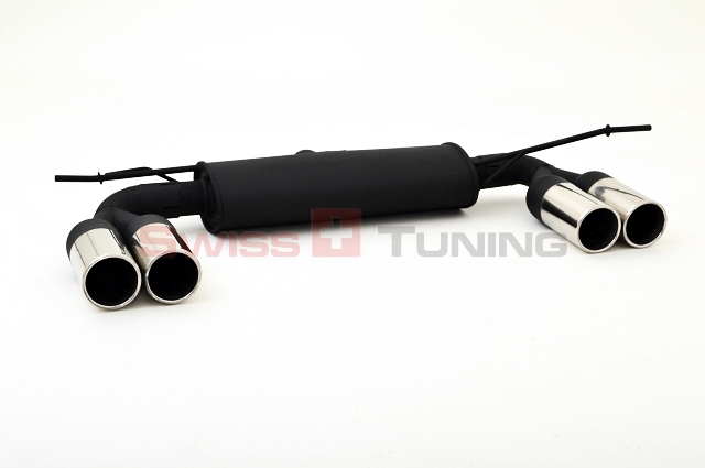 FRIEDRICH Sportauspuff / Duplex-ESD Stahl für: VW Golf 5 / 1.4, 1.4FSI, 1.4TSI, 1.6i, 1.6FSI, 1.9TDi, 2.0SDi, 2.0TDi, 2.0FSI / 55-125 kW | aluminisierter Stahl lackiert / Endrohr-Typen: alle / Hinweis: Quer-ESD