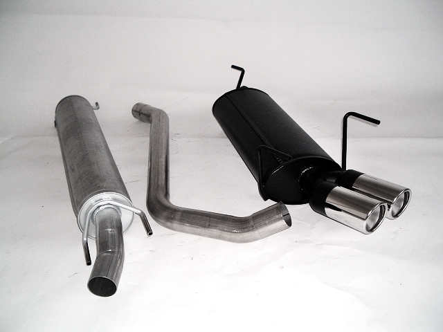 FRIEDRICH Sportauspuff / Anlage 63,5mm Stahl für: OPEL Vectra B mit AHK / 1.6,1.6 16V,1.8 16V,2.0 16V,2.2 16V,1.7TD,2.0DI 16V,2.2DTi 16V,2.5 V6,i500 / 55-143kW bitte Baujahr angeben | Endrohr-Typen: alle