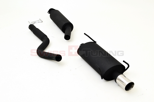 FRIEDRICH Sportauspuff / Anlage 63,5mm Stahl für: OPEL Astra F Fließheck / 8V,16V 1.4i - 2.0i GSi bitte angeben ob 8V oder 16V , 3 Punkt-Aufhängung oder Bauchschelle | Endrohr-Typen: alle