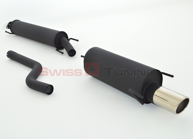 FRIEDRICH Sportauspuff / Anlage 63,5mm Stahl für: OPEL Astra G Fliessheck OPC + OPC Turbo / 118,147kW | Endrohr-Typen: alle