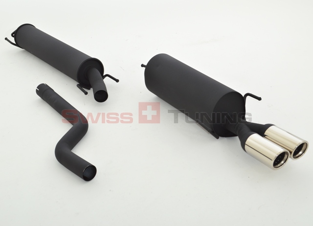 FRIEDRICH Sportauspuff / Anlage 63,5mm Stahl für: OPEL Astra G Coupé, Cabrio / 2.0 16V Turbo / 140,141,147kW | Endrohr-Typen: alle