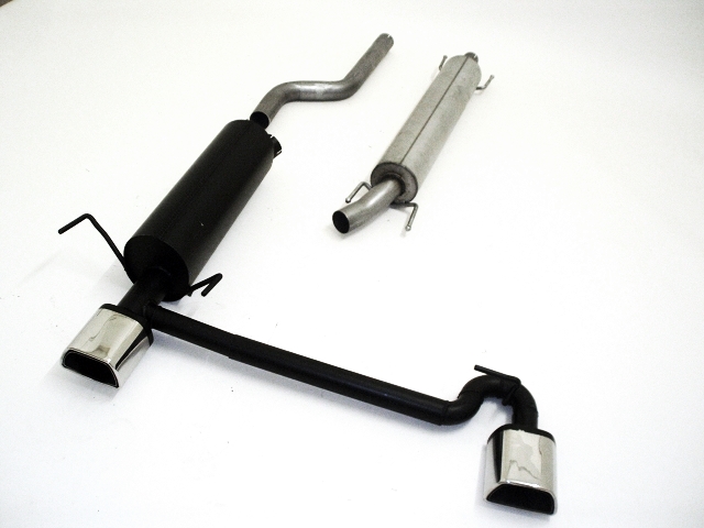 FRIEDRICH Sport-Auspuff / Duplex-Anlage 63,5mm Stahl für: OPEL Astra H / 1.3CDTI,1.4,1.6,1.7CDTI,1.8,1.9CDTI  / 55-110kW / | Endrohr-Typen: alle