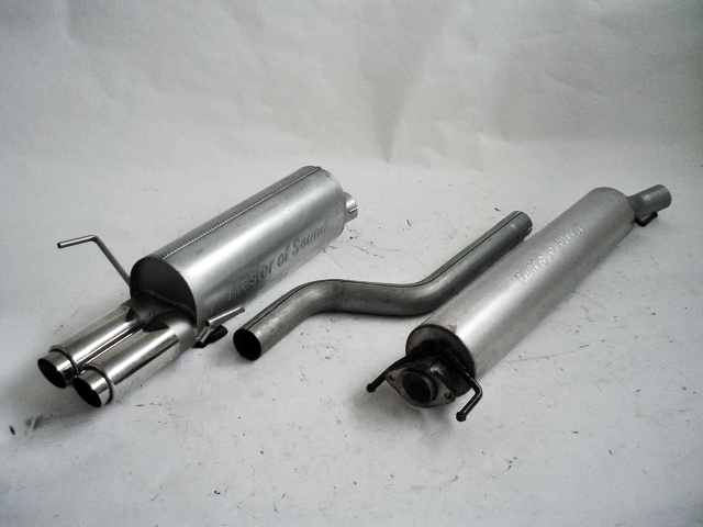 FRIEDRICH Sportauspuff / Anlage 63,5mm Stahl für: OPEL Astra H / 1.6 Turbo-132kW, 2.0 Turbo-125,147kW | Endrohr-Typen: alle