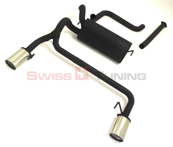 FRIEDRICH Sport-Auspuff / Duplex-Anlage 63,5mm Stahl für: OPEL Astra J / 1.4T, 1.6T /  88,103,132kW / | Endrohr-Typen: alle