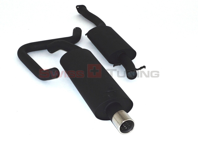 FRIEDRICH Sportauspuff / Anlage 63,5mm Stahl für: Ford Escort ab Bj. 93 / 1.3,1.4,1.6 - 2.0 16V RS 2000  / 44-110kW | Endrohr-Typen: alle