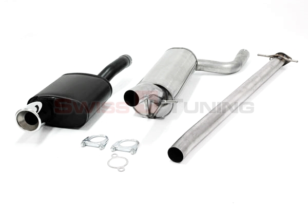 FRIEDRICH Sportauspuff / Anlage 63,5mm Stahl für: Ford Focus / 1.8 16V,1.8TD,1.8TDCi,2.0 16V  / 55-96kW | Endrohr-Typen: alle