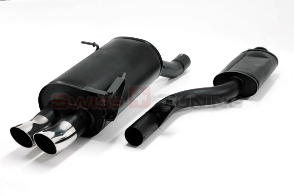 FRIEDRICH Sportauspuff / Anlage 63,5mm Stahl für: BMW E36 Compact 316i, 318ti / 1.8 - 103 kW, 1.9 - 77,103kW | Endrohr-Typen: alle