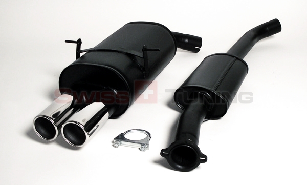 FRIEDRICH Sportauspuff / Anlage 63,5mm Stahl für: BMW E36 Coupé 318iS - 103kW | Endrohr-Typen: alle