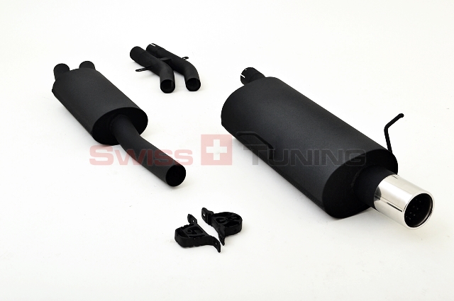 FRIEDRICH Sportauspuff / Anlage 63,5mm Stahl für: BMW E46 / 330d / 135,150kW | Endrohr-Typen: alle