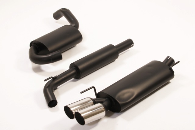 FRIEDRICH Sportauspuff / Anlage 63,5mm Stahl für: VW Golf 3 VR6 - 128KW | Endrohr-Typen: alle