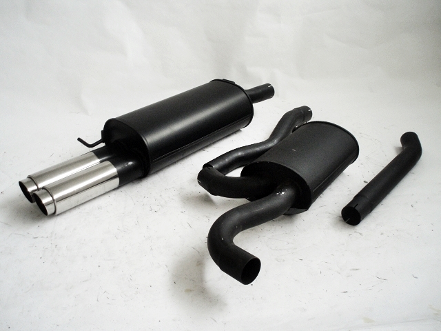 FRIEDRICH Sportauspuff / Anlage 63,5mm Stahl für: VW Passat 3B  / 1.6,1.8T 5V,1.9TDi,2.0TDi,2.0,2.3 V5  / 66-142kW | Endrohr-Typen: alle