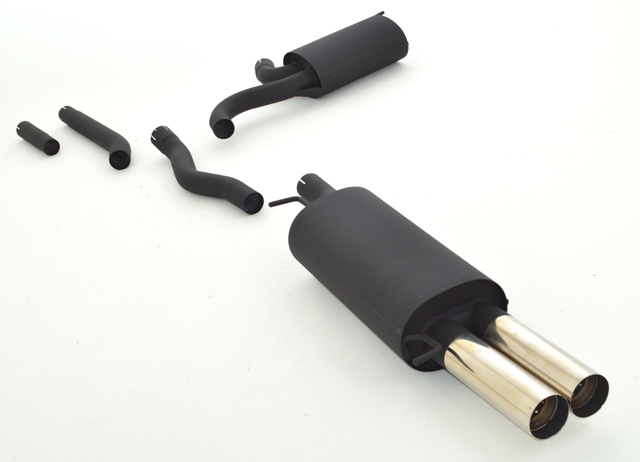 FRIEDRICH Sportauspuff / Anlage 63,5mm Stahl für: VW Passat 3BG / 1.6,1.8T 5V,1.9TDi,2.0TDi,2.0,2.3 V5  / 74-120kW | Endrohr-Typen: alle