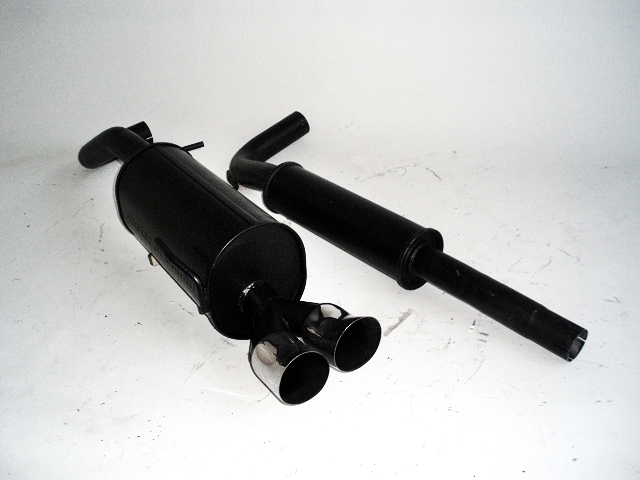 FRIEDRICH Sportauspuff / Anlage 63,5mm Stahl für: VW Lupo / 1.0,1.2 TDi ,1.4,1.4 16V,1.4 FSi,1.4 TDi,1.6, 1.7 Sdi  / 44-77kW | Endrohr-Typen: alle