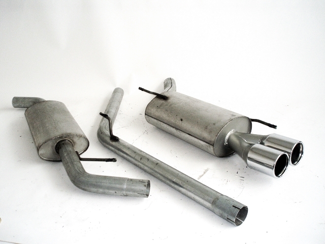 FRIEDRICH Sportauspuff / Anlage 63,5mm Stahl für: VW T4 / 1.9TD, 2.0, 2.4D, 2.5, 2.5TDI, VR6 /  50-150kW | Endrohr-Typen: alle
