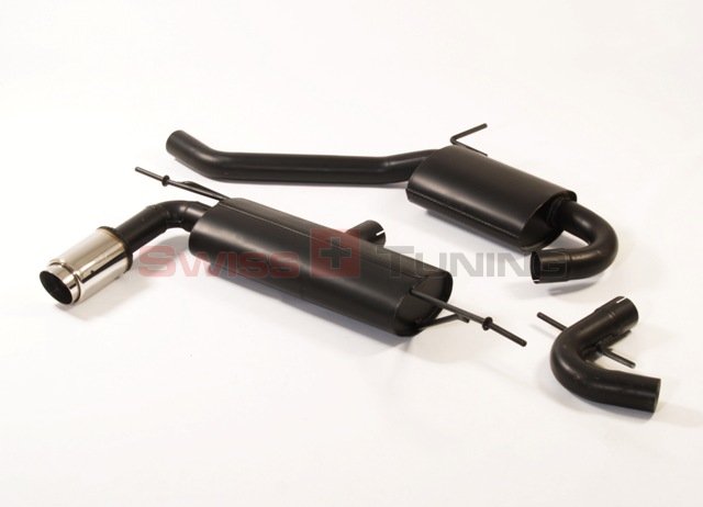 FRIEDRICH Sportauspuff / Anlage 63,5mm Stahl für: VW Eos  1.4TSI, 2.0TSI, 2.0TDI  / 90,118,125,147 kW | Endrohr-Typen: alle