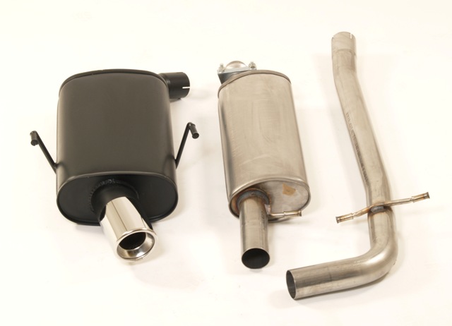 FRIEDRICH Sportauspuff / Anlage 63,5mm Stahl für: PEUGEOT 406 Lim.,Coupé / 2.0 Turbo / 108 kW | Endrohr-Typen: alle