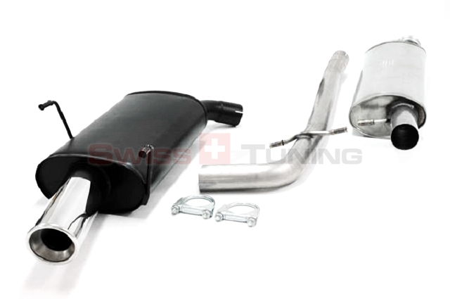 FRIEDRICH Sportauspuff / Anlage 63,5mm Stahl für: PEUGEOT 406 Break / 2.0 16V / 97,99,110 kW | Endrohr-Typen: alle