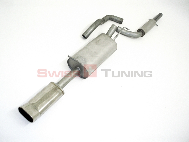 FRIEDRICH Sportauspuff / Anlage 63,5mm Stahl für: SKODA Octavia - 1U /  1.4,1.6,1.8,1.8T,TDI,2.0  /  55-110kW | Endrohr-Typen: alle