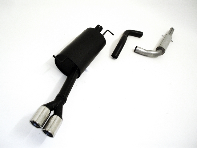 FRIEDRICH Sportauspuff / Anlage 63,5mm Stahl für: SKODA Octavia RS - 1U /  1.8T - 132kW | Endrohr-Typen: alle