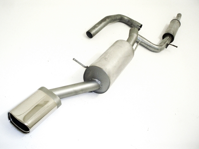 FRIEDRICH Sportauspuff / Anlage 63,5mm Stahl für: SKODA Fabia Combi - 6Y / 1.0,1.2,1.4,1.4TDI,1.9SDi,1.9TDI,2.0  / 37-85 KW | Endrohr-Typen: alle