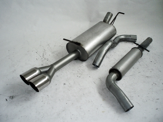 FRIEDRICH Sportauspuff / Anlage 63,5mm Stahl für: SEAT Toledo - 1M / 1.6,1.8,1.8T,TDI,V5  /  66-132kW | Endrohr-Typen: alle
